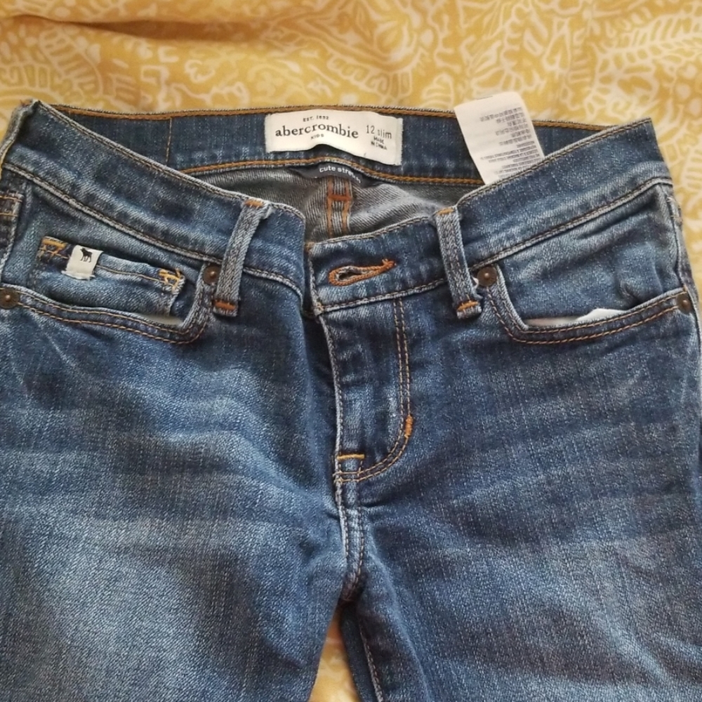 Abercrombie kids boot cut jeans
